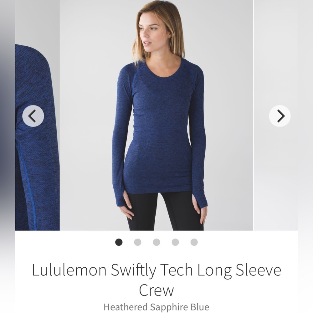 Lululemon Swiftly Tech Long Sleeve Crew